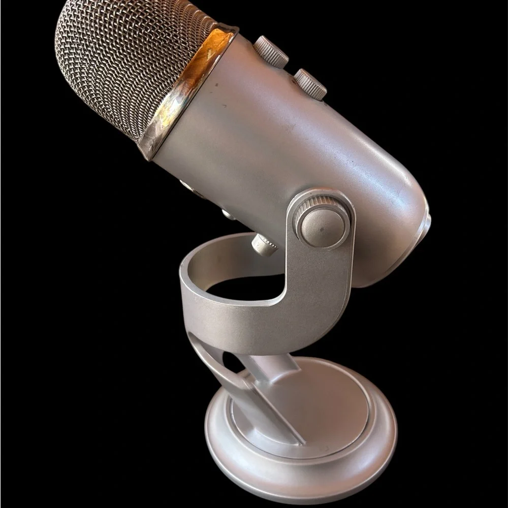 Premium Silver USB Microphone